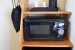 Microwave and mini-fridge